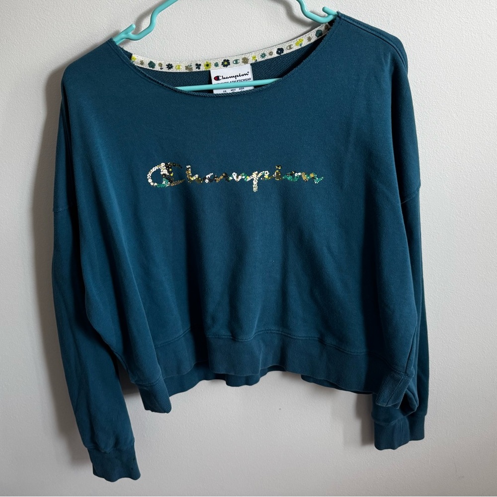 Champion Teal Athletic Top